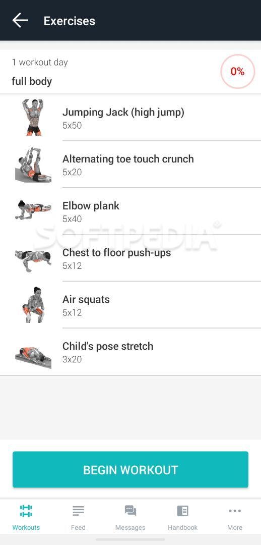 Fitness Online - weight loss workout app with diet screenshot #4