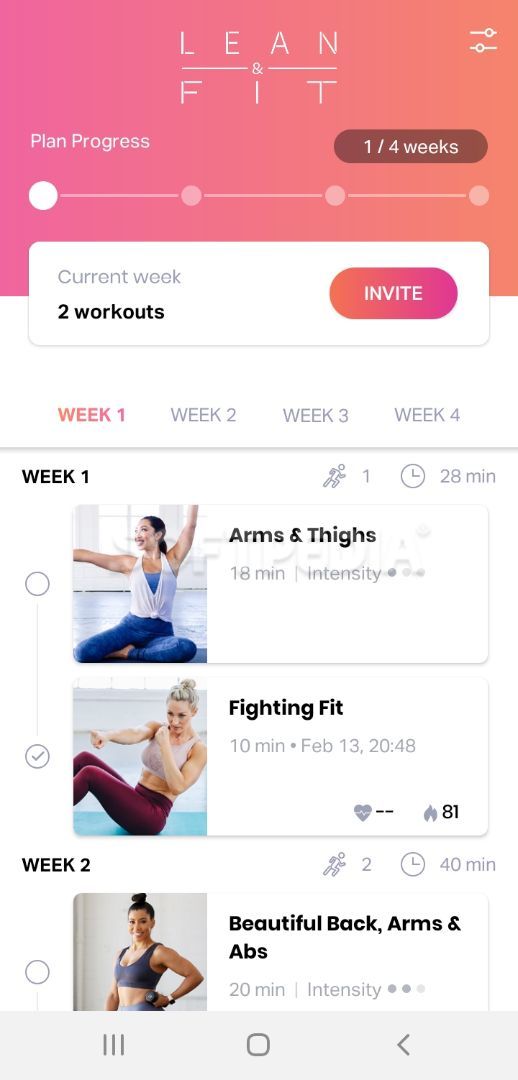 FitOn - Free Fitness Workouts & Personalized Plans screenshot #4