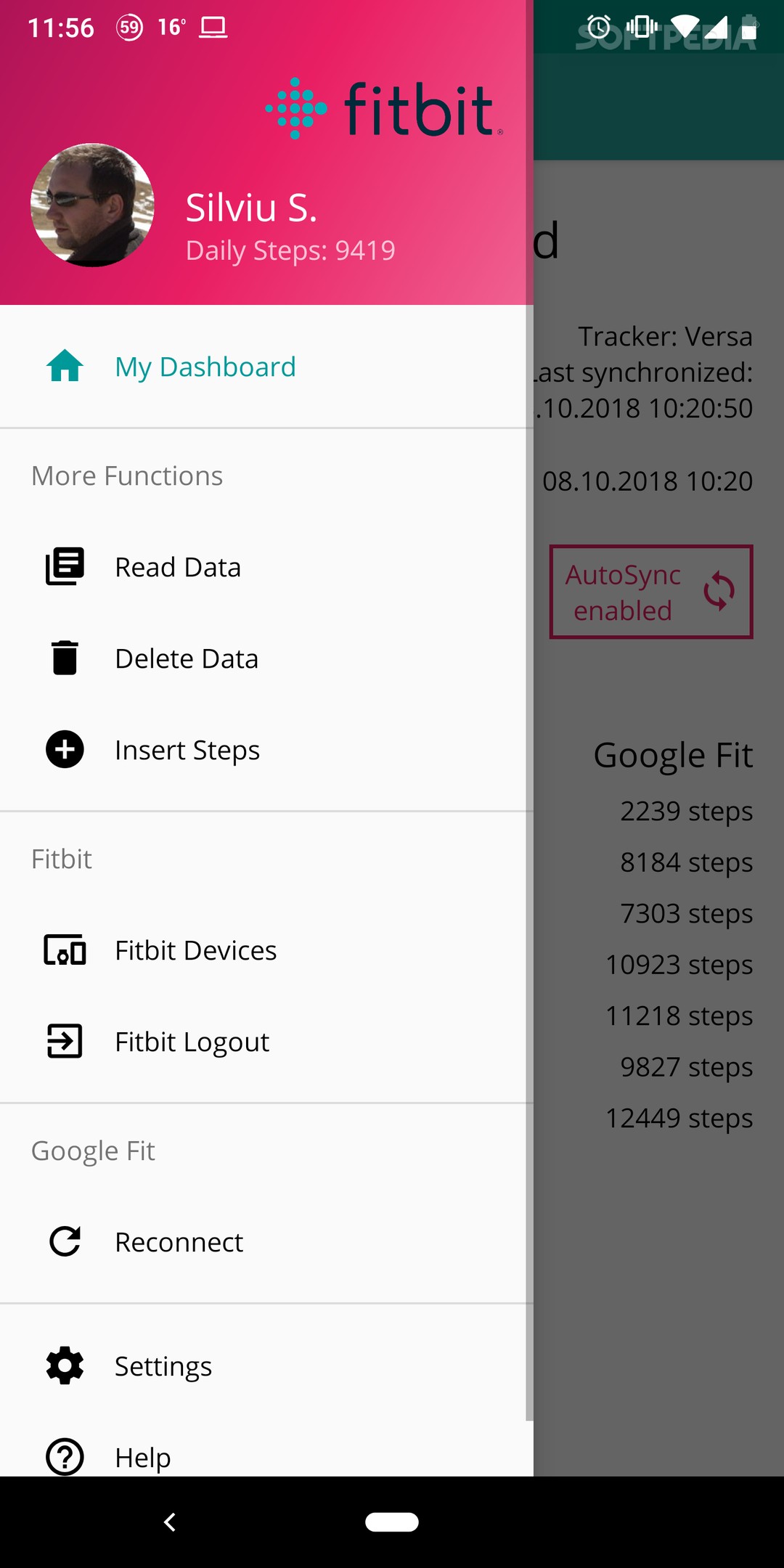 FitToFit - Fitbit to Google Fit screenshot #3