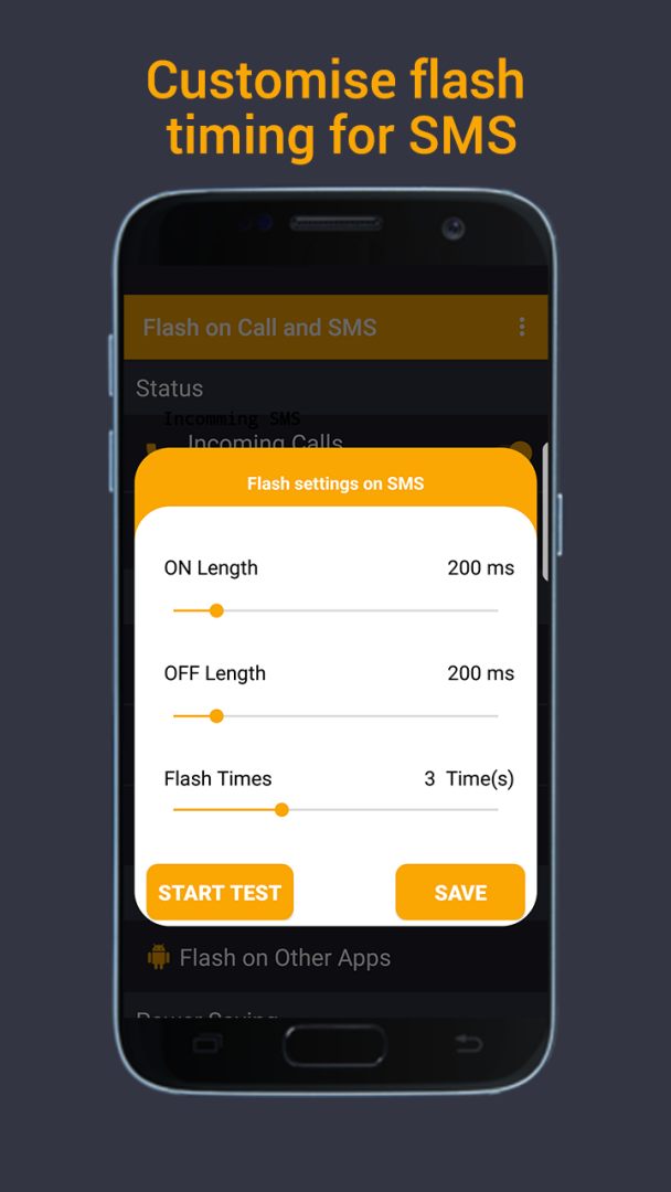 Flash on Call & SMS screenshot #1