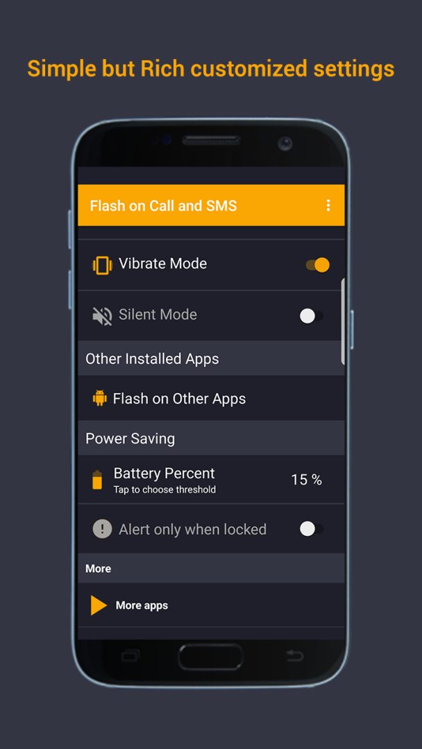 Flash on Call & SMS screenshot #4