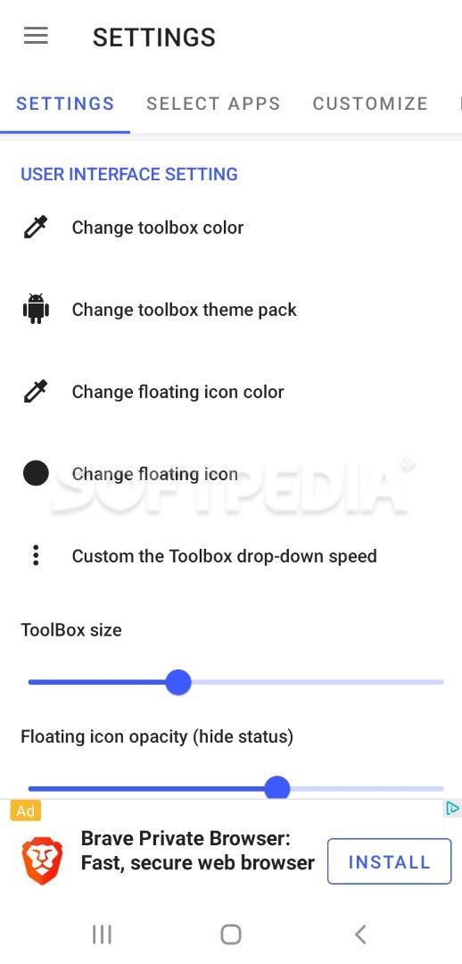 Floating ToolBox - Assistive Touch screenshot #1