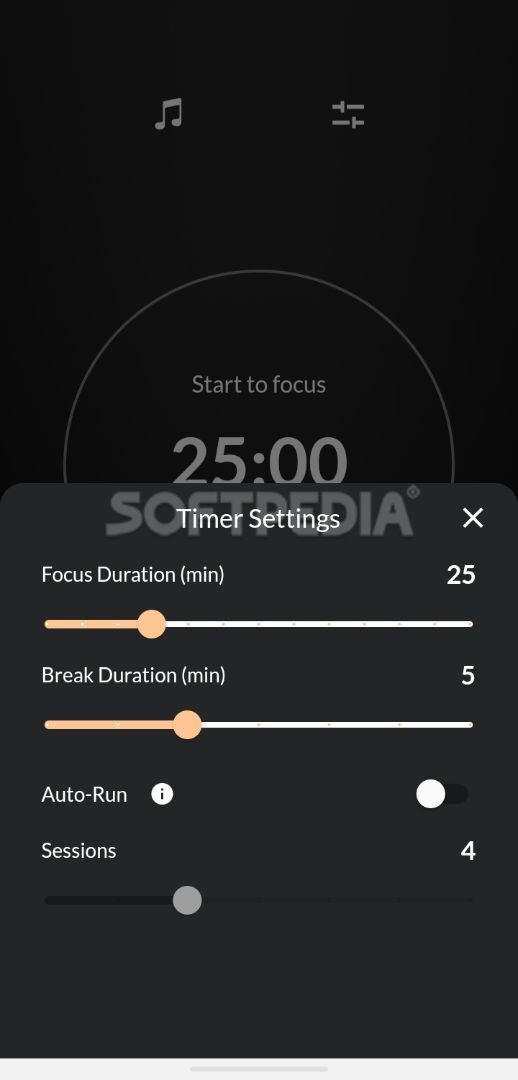 Foca: Pomodoro Focus Timer, Stretching Exercise screenshot #1