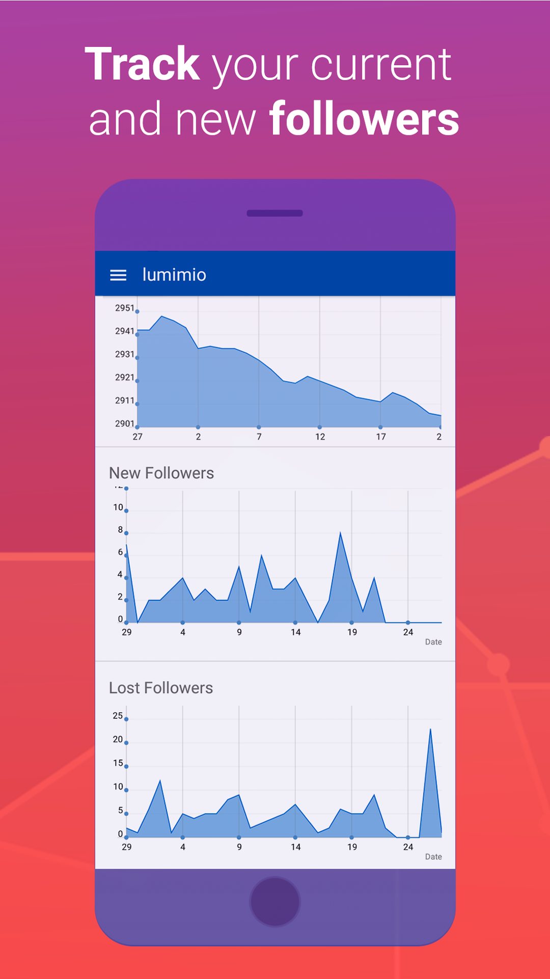 Followers & Unfollowers Analytics for Instagram screenshot #1