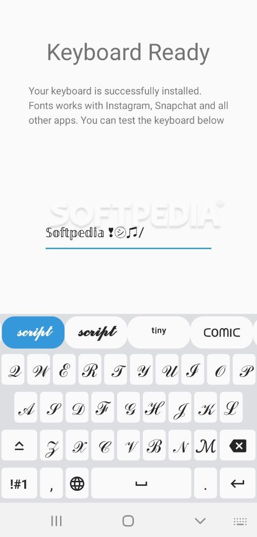 Fonts - Emojis & Fonts Keyboard screenshot #3