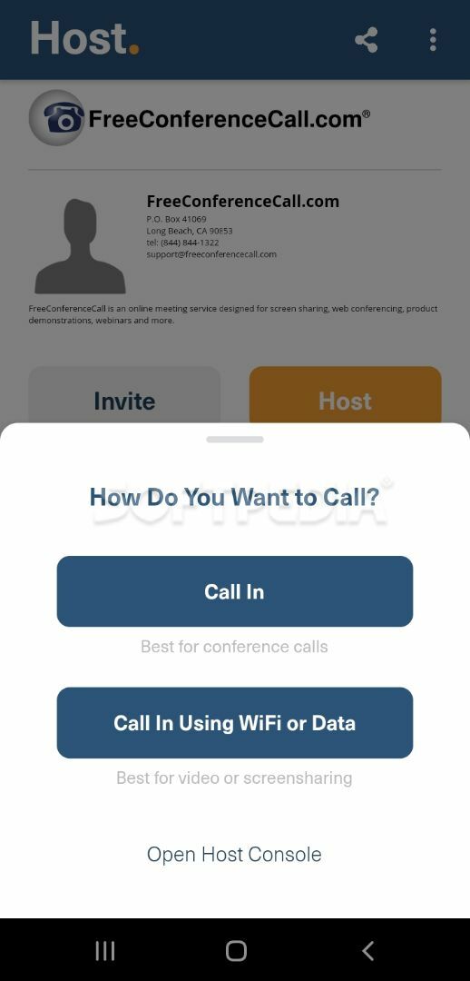 Free Conference Call screenshot #2