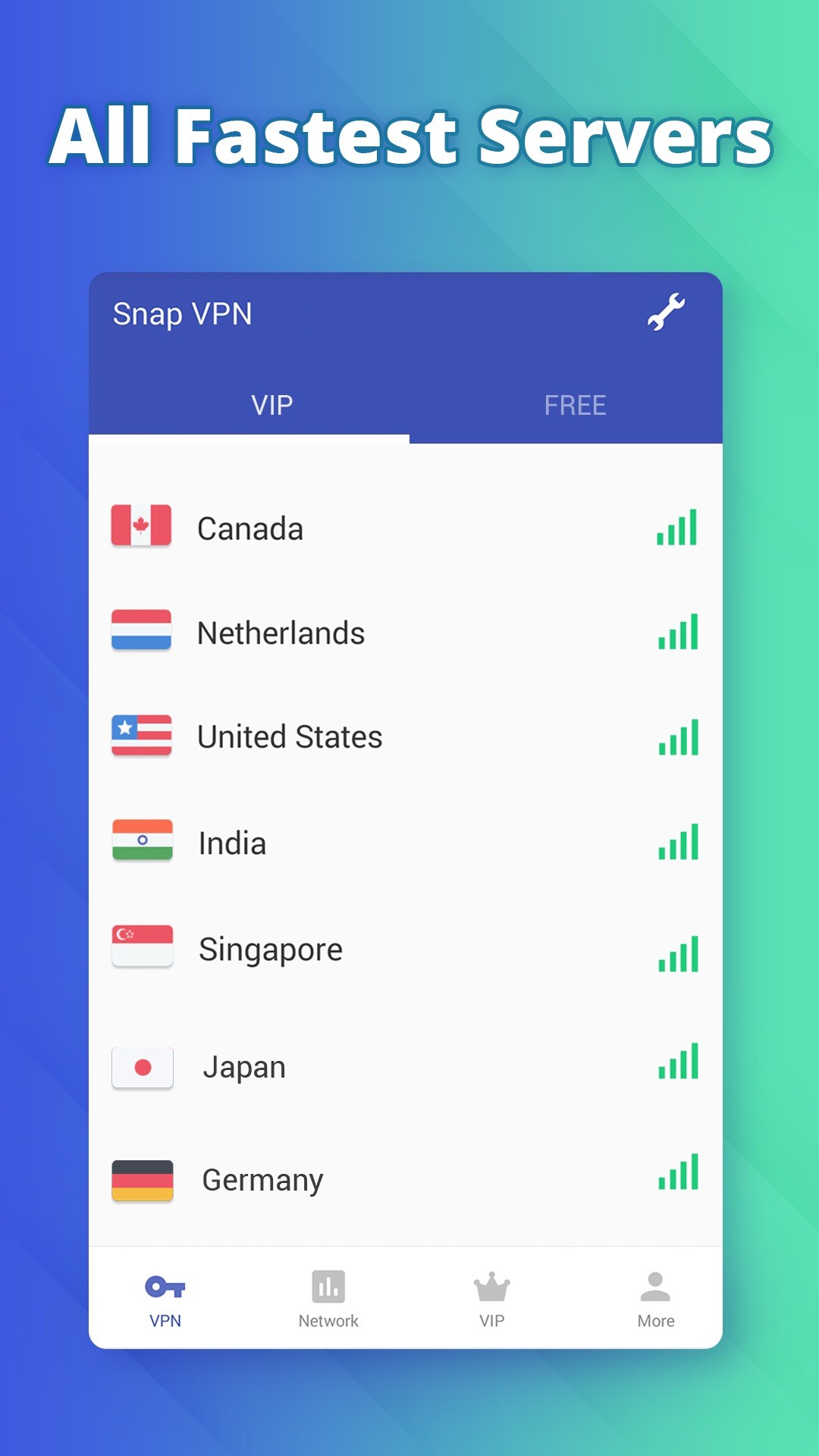 Snap VPN screenshot #1