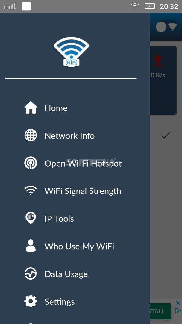 Free WiFi Internet - Data Usage Monitor screenshot #0
