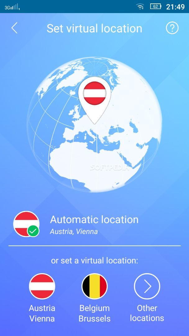 FREEDOME VPN Unlimited anonymous Wifi Security screenshot #3