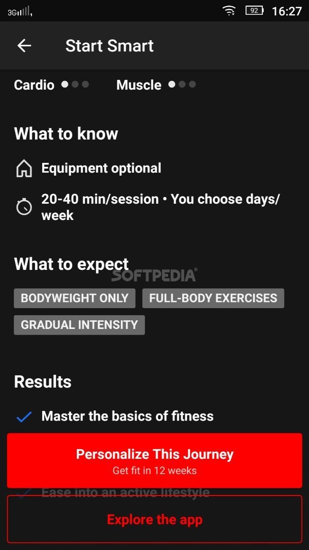 Freeletics: Workout, Fitness & Bodyweight Loss App screenshot #3