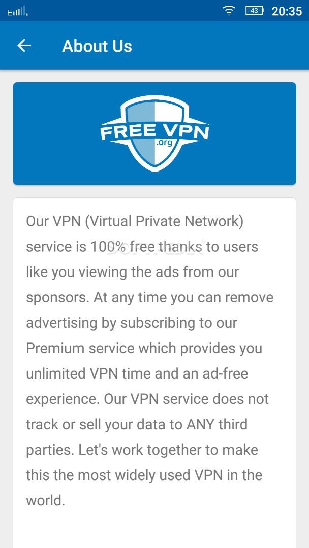 Free VPN by FreeVPN.org screenshot #4