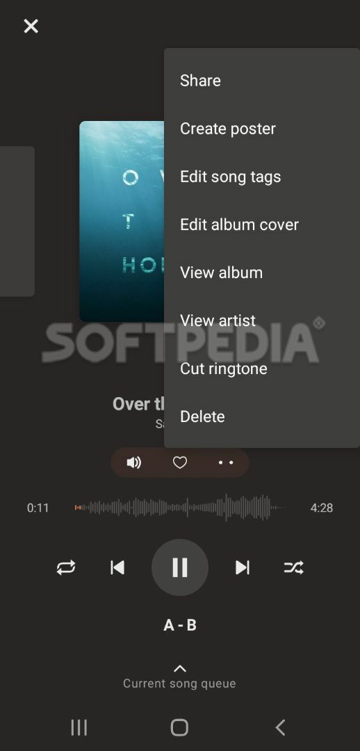 Frolomuse MP3 Player - Music Player & Equalizer screenshot #2