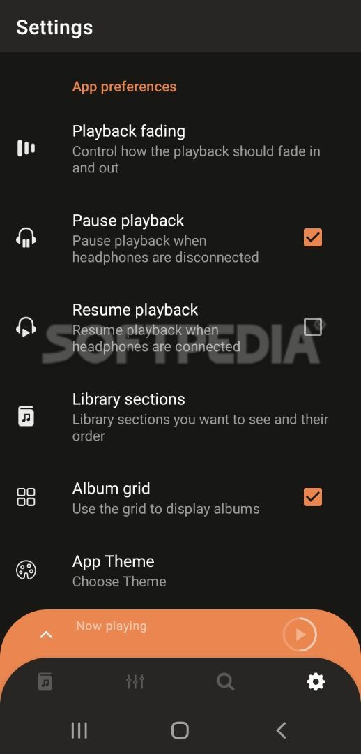 Frolomuse MP3 Player - Music Player & Equalizer screenshot #5