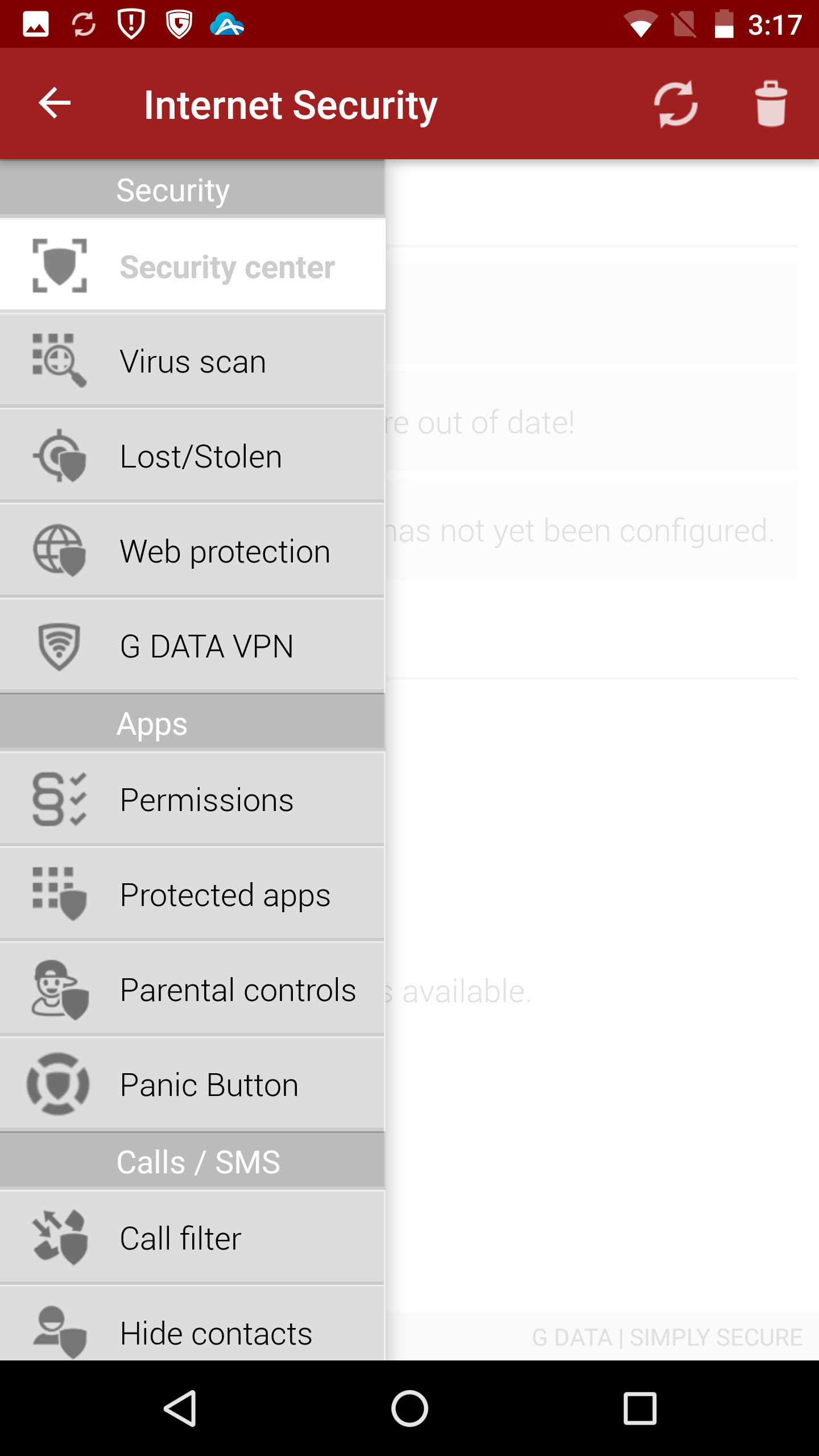 Data jahr 2 1 2 g pcs security internet android Norton 360