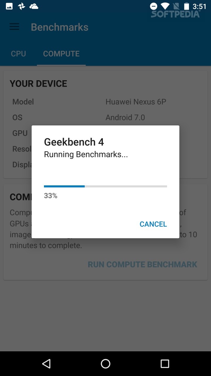 Geekbench 4 screenshot #1