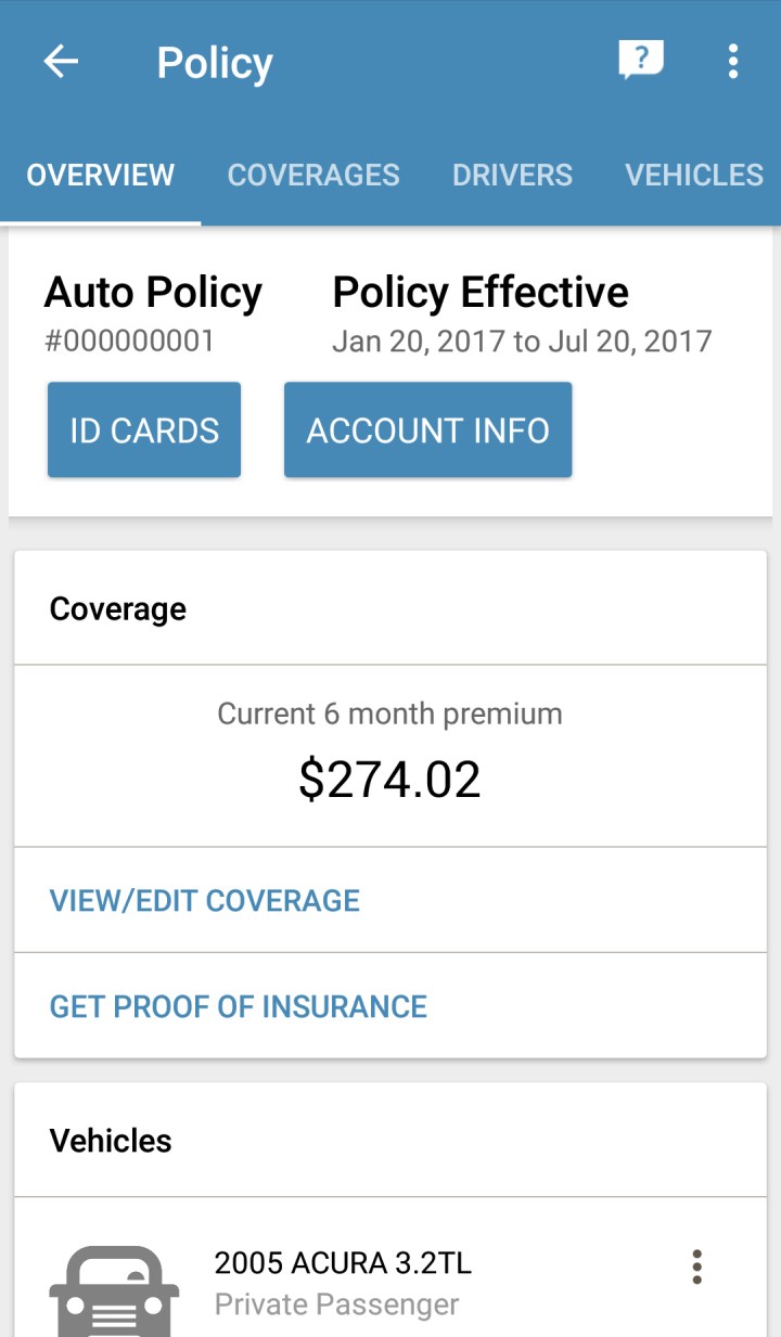 Geico Insurance Id Card