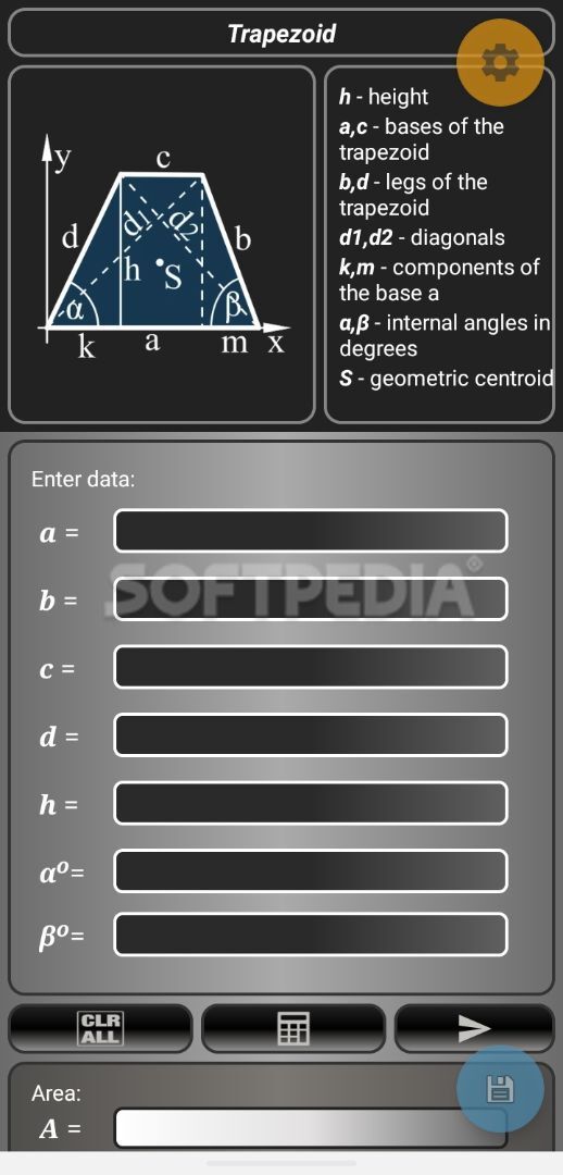 Geometryx: Geometry - Calculator screenshot #2