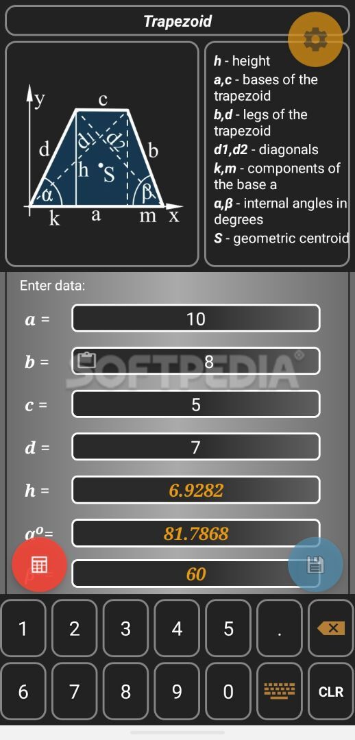 Geometryx: Geometry - Calculator screenshot #3