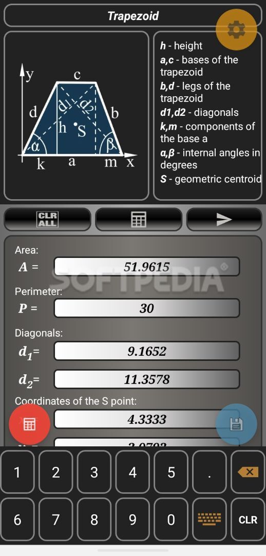Geometryx: Geometry - Calculator screenshot #4