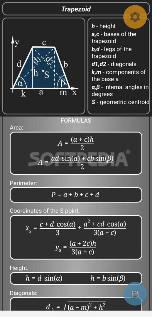 Geometryx: Geometry - Calculator screenshot #5