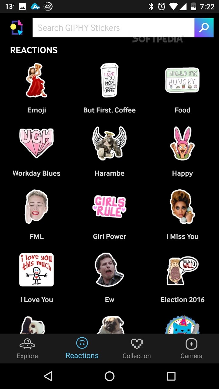 GIPHY Stickers screenshot #1