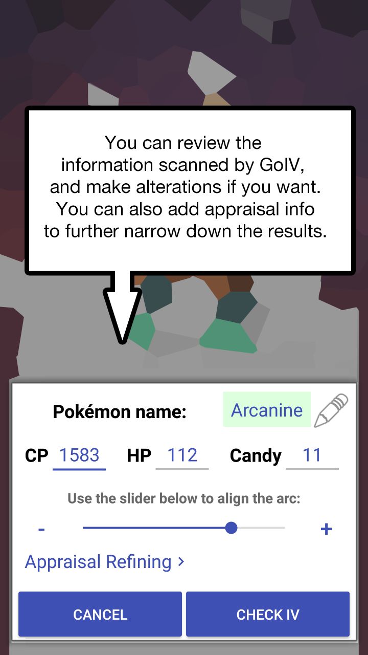 GoIV (Pokemon IV Calculator) screenshot #1