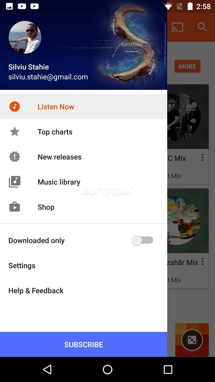 Google Play Music screenshot #0