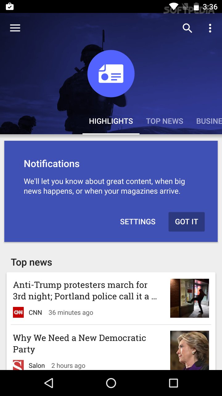 Google News screenshot #0