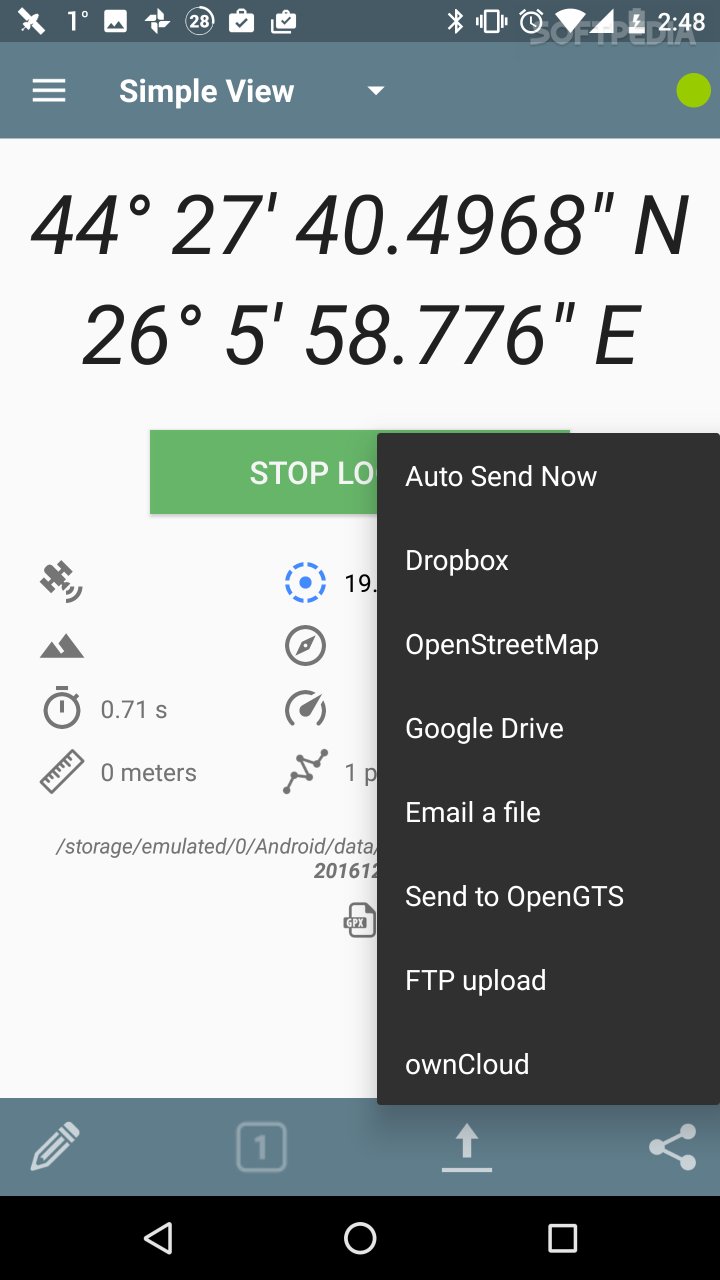 GPS Logger screenshot #3