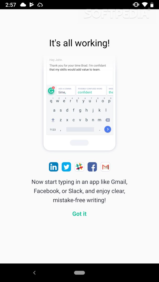 Grammarly Keyboard — Type with confidence screenshot #4