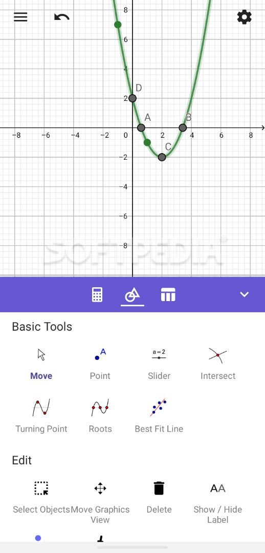 GeoGebra Graphing Calculator screenshot #3