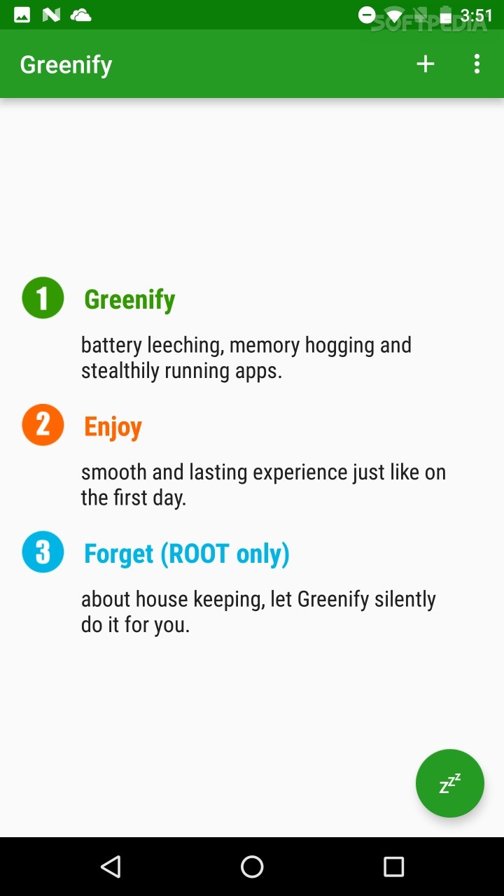 Greenify screenshot #0