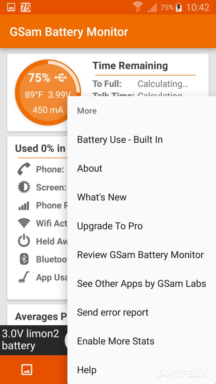 GSam Battery Monitor screenshot #2