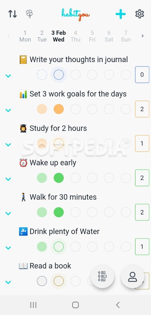HabitYou : Habit Tracker, Journal, Planner, Goals screenshot #2