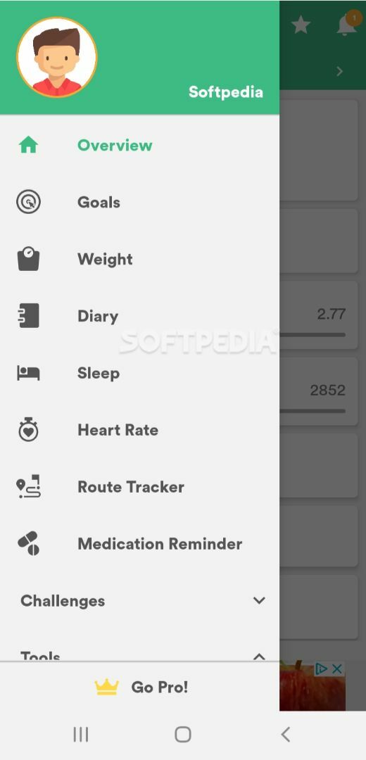 Health & Fitness Tracker with Calorie Counter screenshot #0
