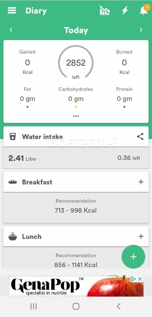 Health & Fitness Tracker with Calorie Counter screenshot #3