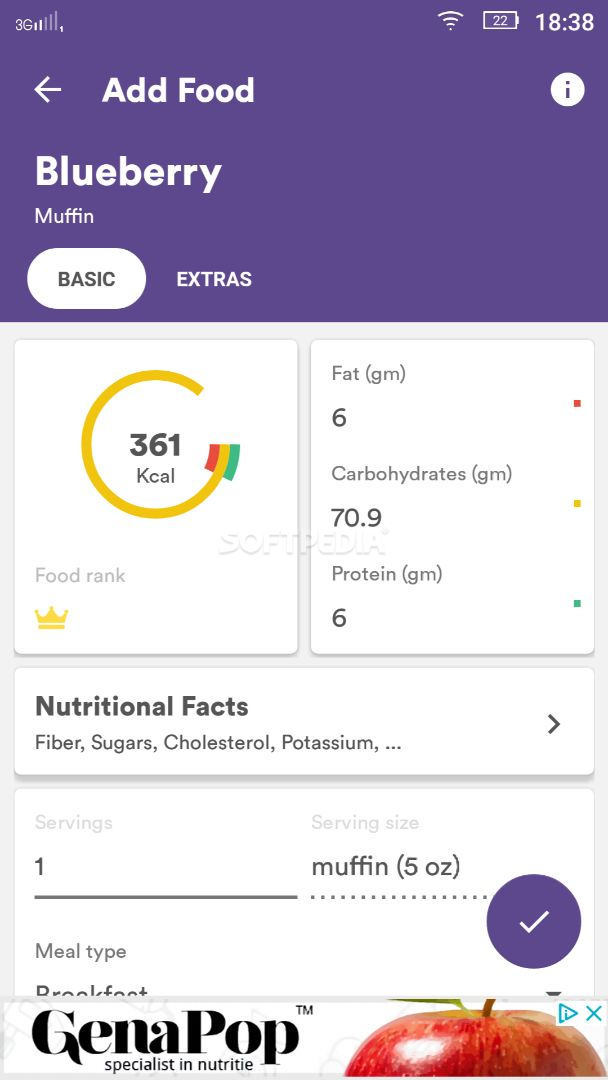 Health Mate - Calorie Counter & Weight Loss App screenshot #4