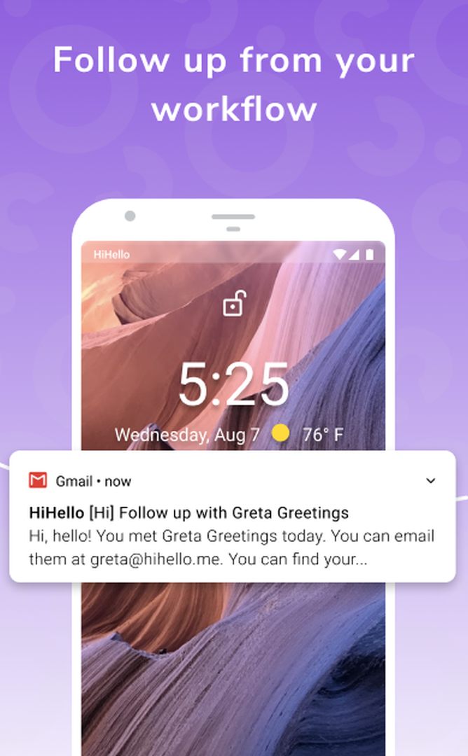 HiHello Digital Business Cards and Card Reader App screenshot #4