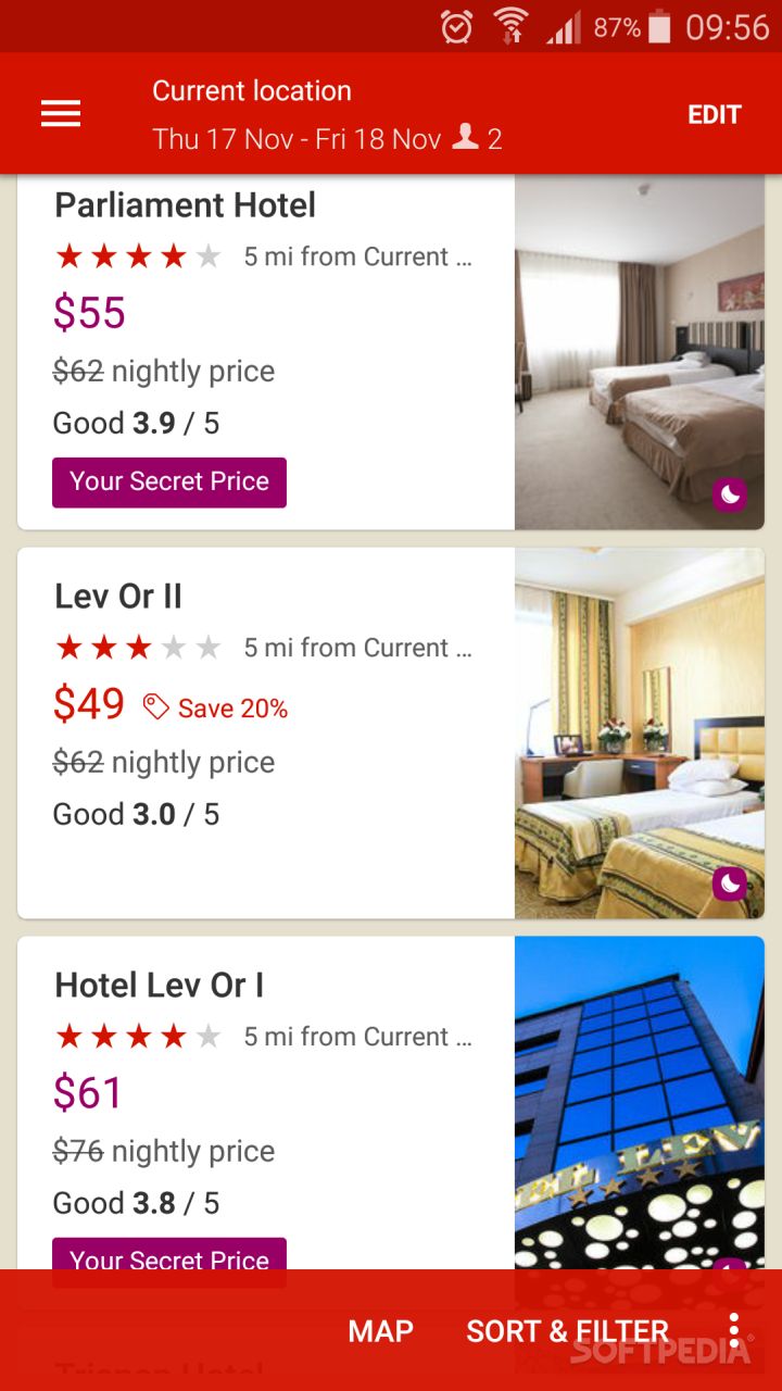 Hotels.com screenshot #0