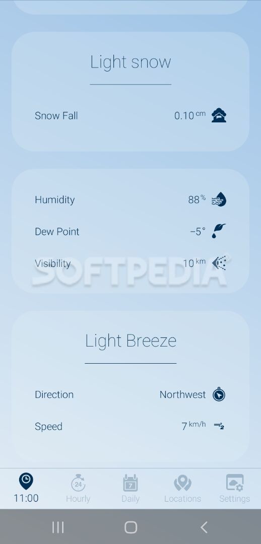 How is the Weather - Different, Simple & No Ads screenshot #2