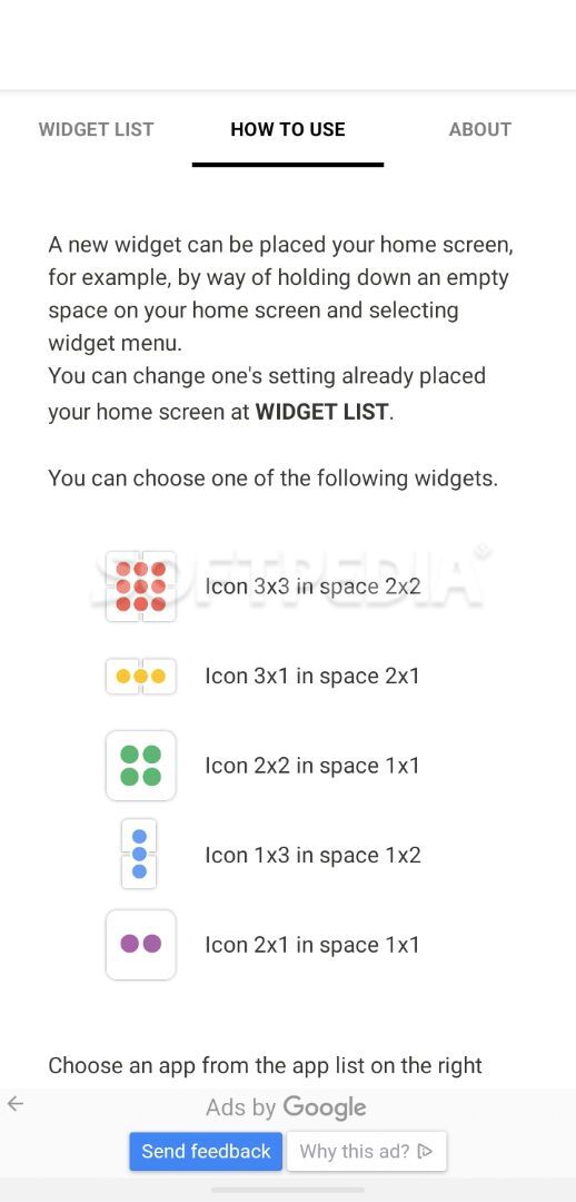 Icon 3x3 - Shortcut Icon Widget screenshot #1