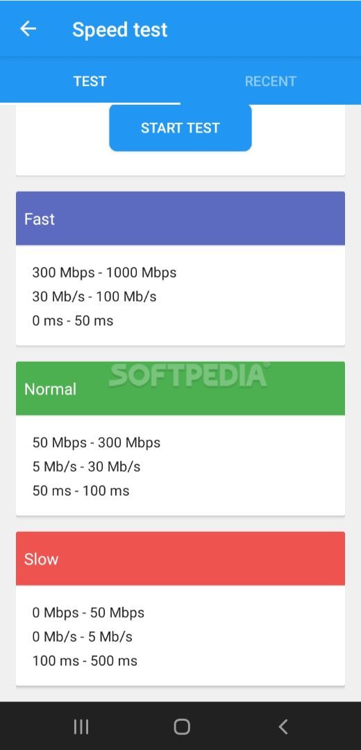 Internet Speed Test by Magdalm screenshot #3