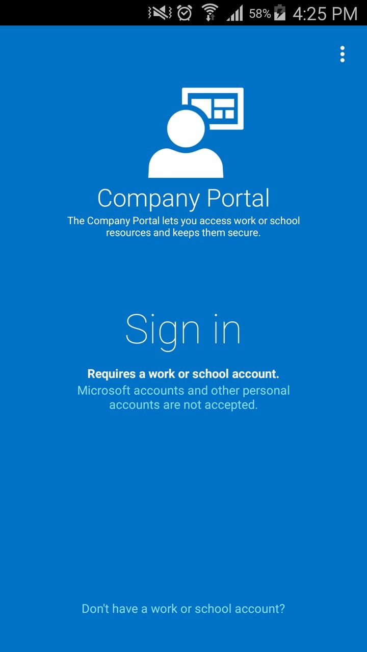 Intune Company Portal screenshot #0