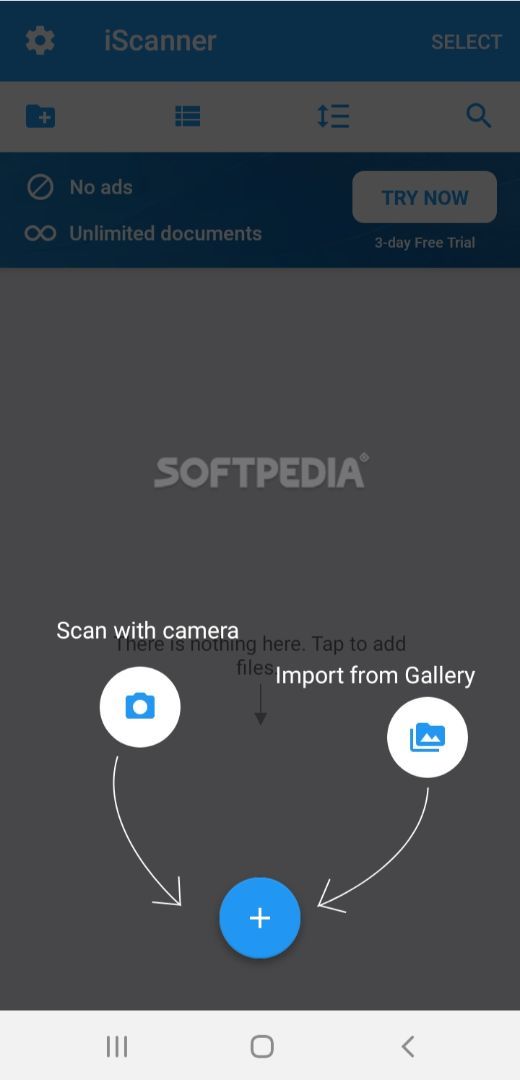 iScanner - Portable Scanner App with OCR screenshot #0