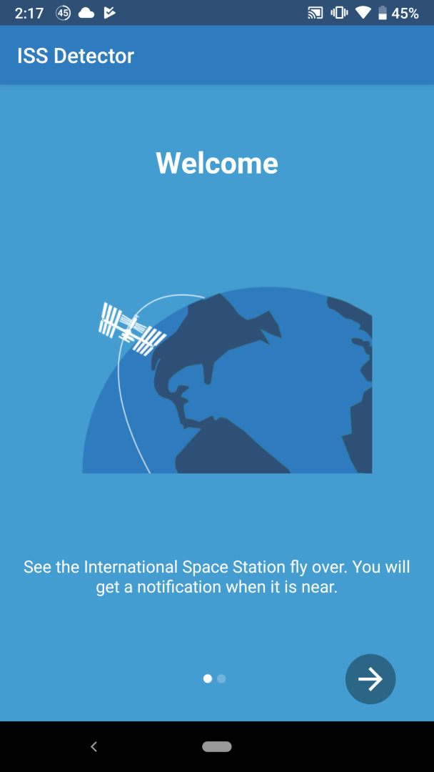 ISS Detector Satellite Tracker screenshot #0