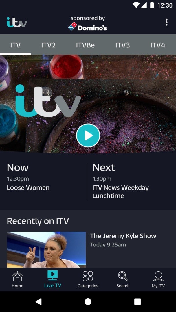 ITV Hub screenshot #0