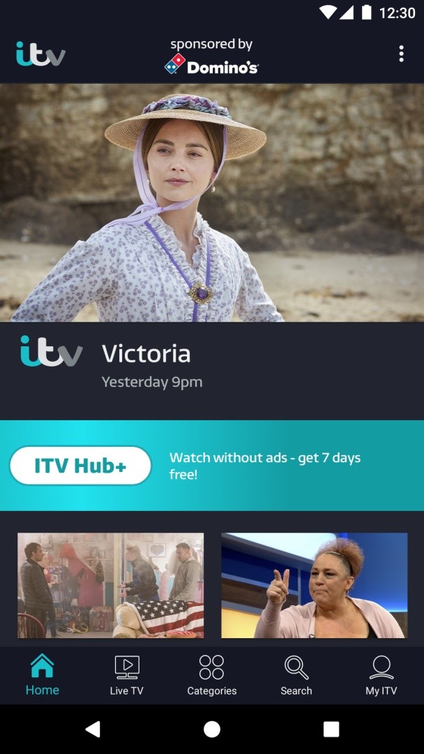 ITV Hub screenshot #1