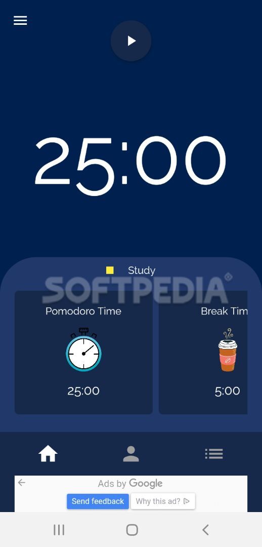 Just Pomodoro Timer - Stay Focused screenshot #0