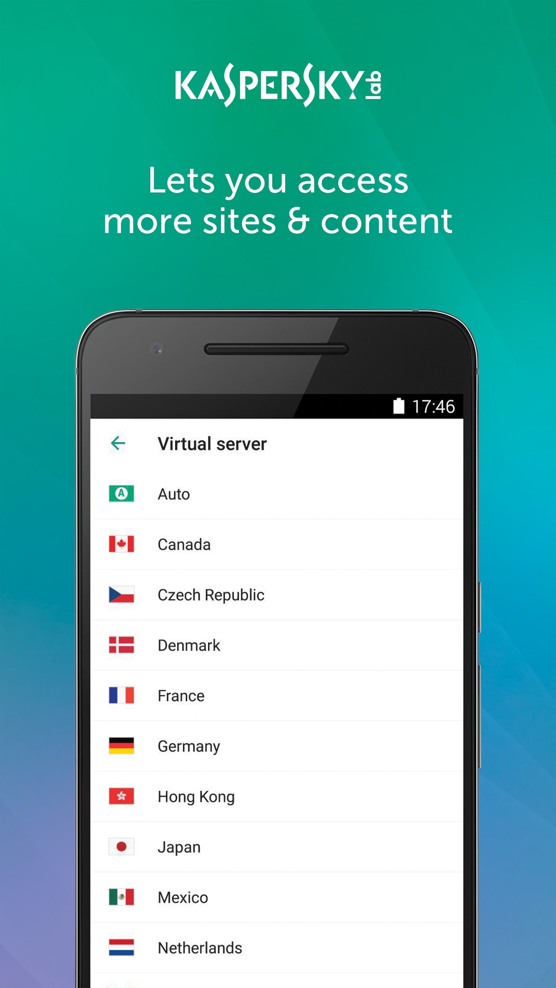 Fast VPN & Proxy – Kaspersky Secure Connection screenshot #1