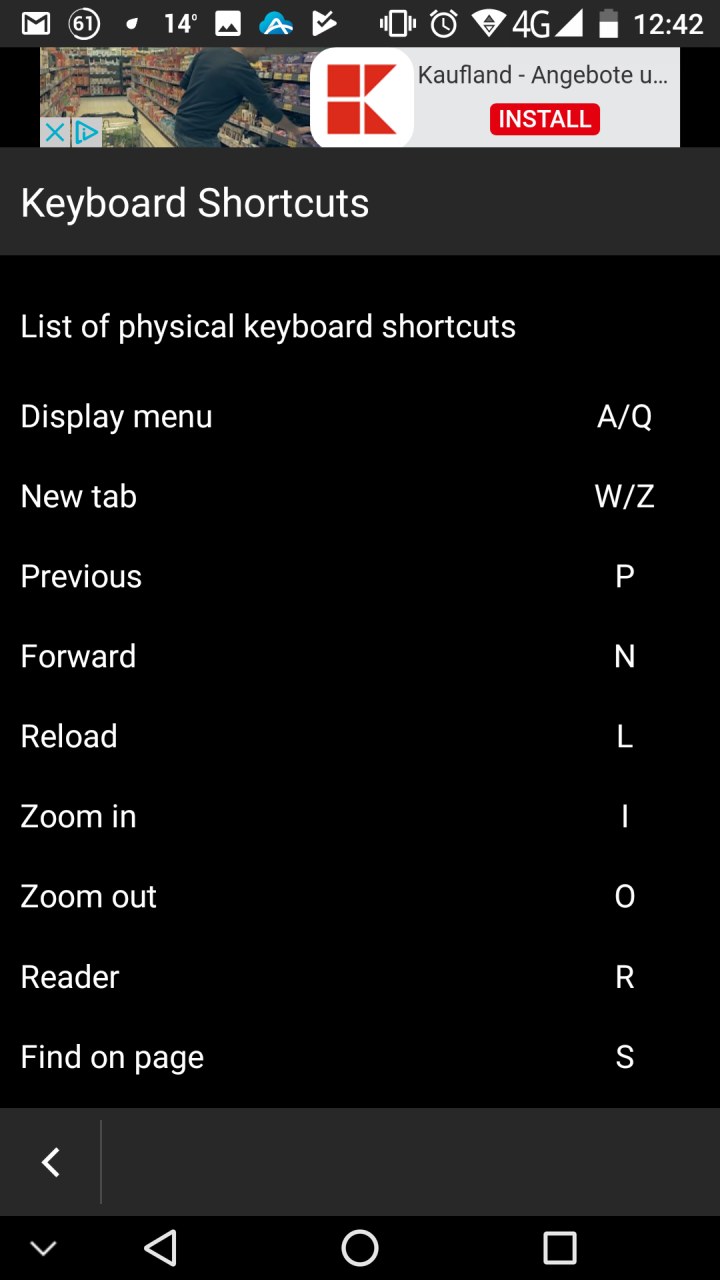 Keyboard Browser screenshot #5
